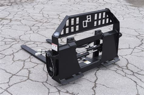 hydraulic adjustable skid steer forks|hydraulic pallet forks for sale.